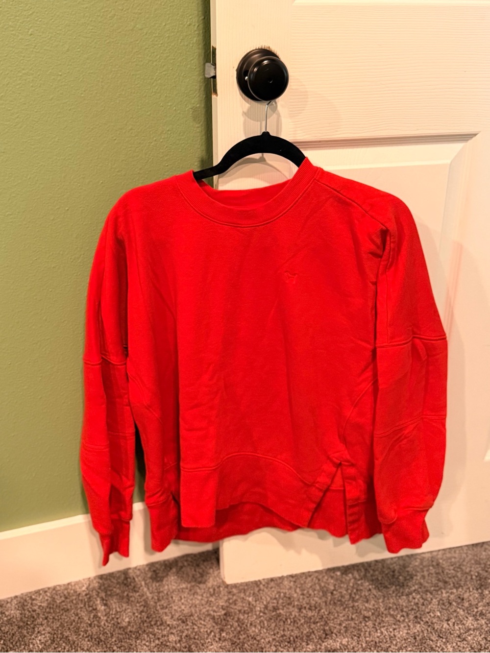 PINK Victoria's Secret Red Crewneck Sweatshirt